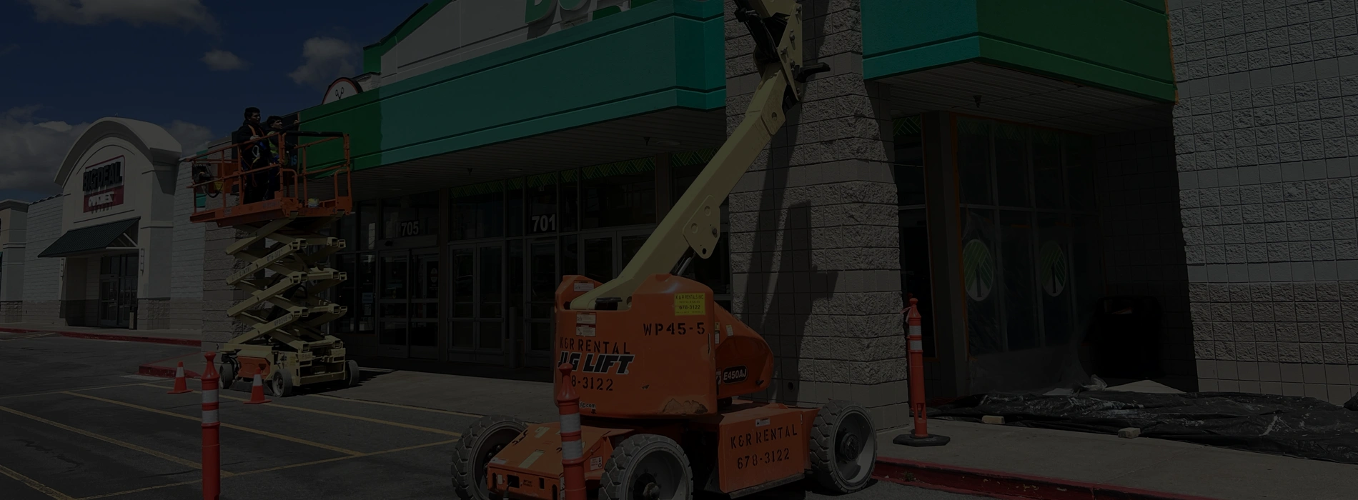 header banner background